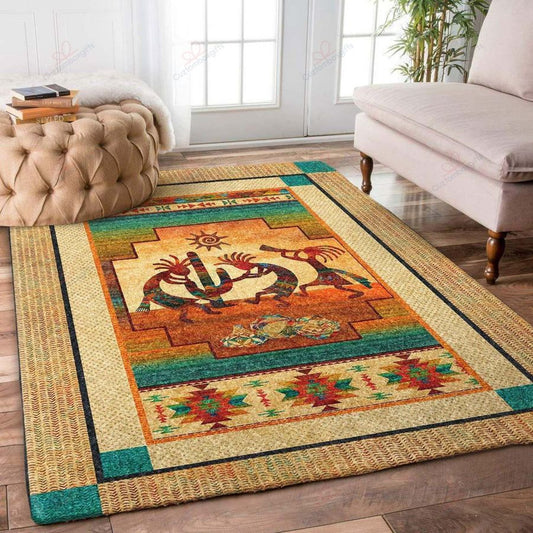 Native American 3D All Over Printed Rug