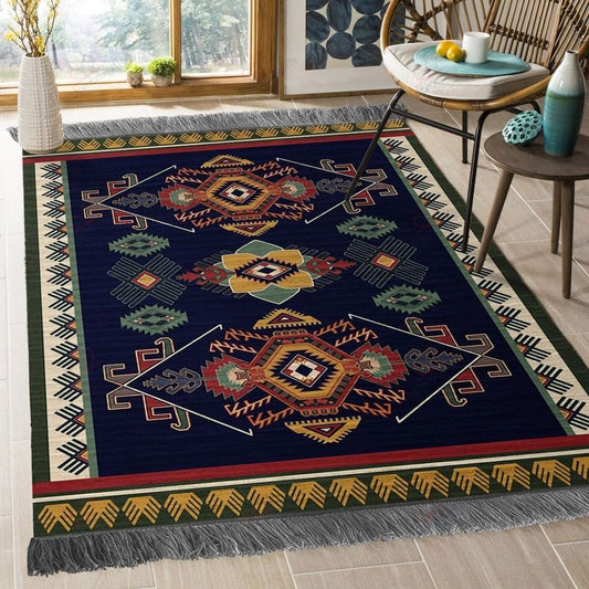 Native American 3D All Over Printed Rug