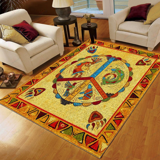 Native American 3D All Over Printed Rug