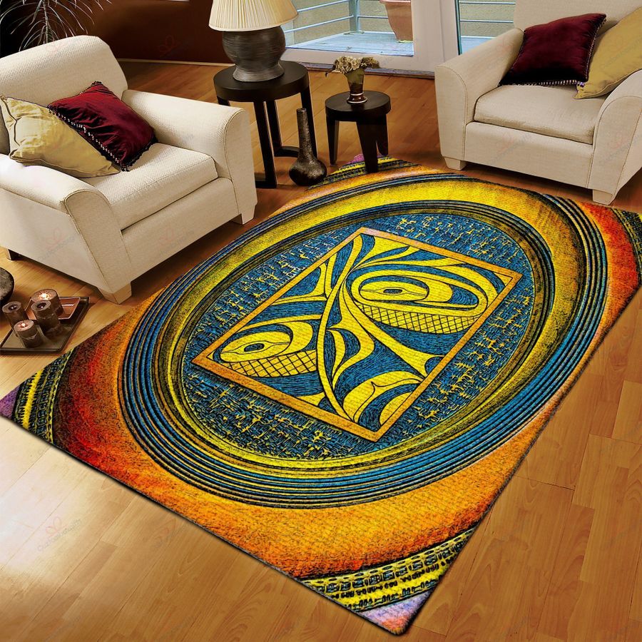 Native American 3D All Over Printed Rug
