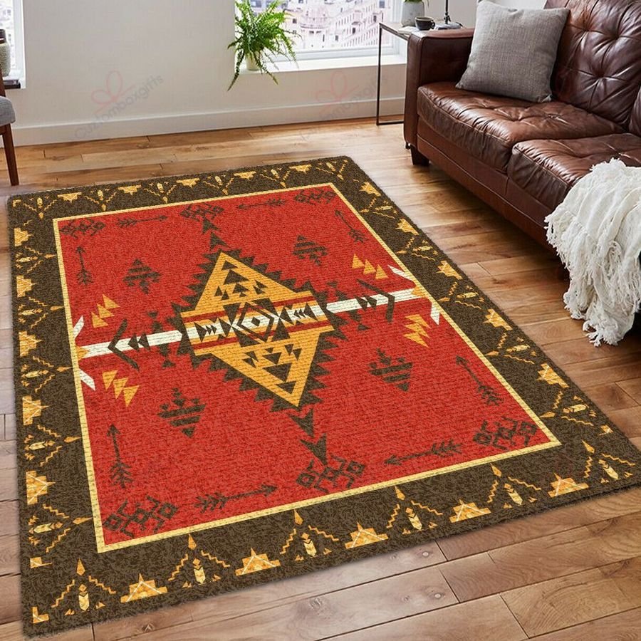 Native American 3D All Over Printed Rug