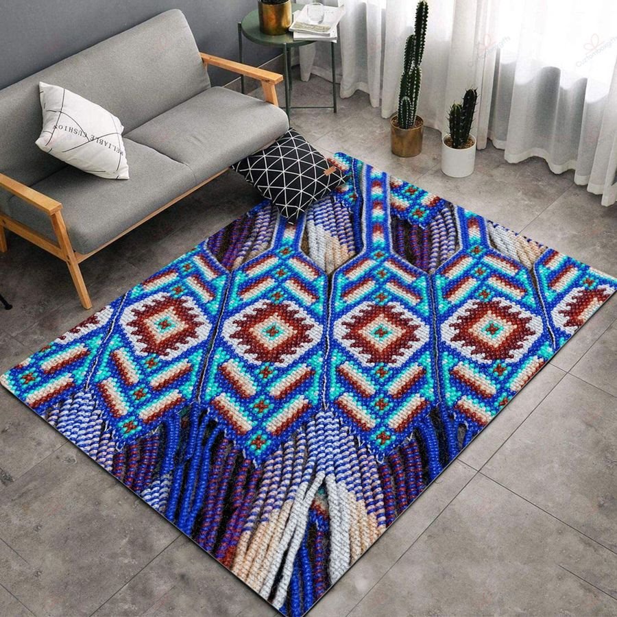 Native American 3D All Over Printed Rug