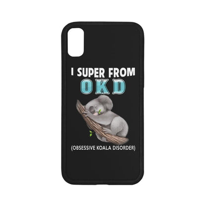 AUSTRALIA OKD RUBBER PHONE CASE K5-RUBBER PHONE CASES-HP Arts-One Size-Rubber Case for iPhone X-Vibe Cosy™