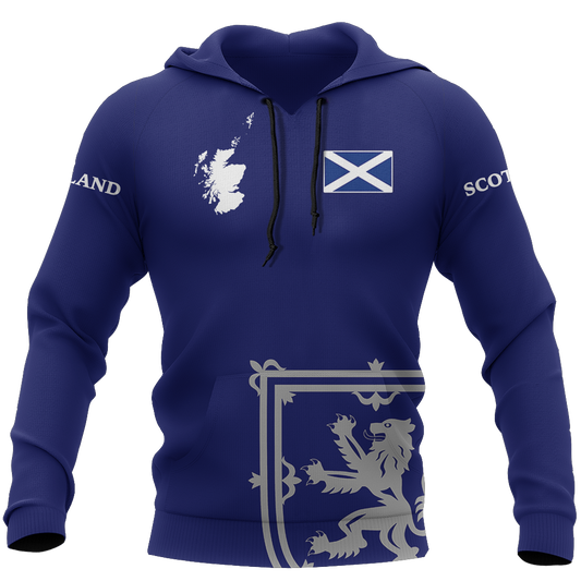 Scottish Lion - Hoodie-Apparel-HD09-Hoodie-S-Vibe Cosy™