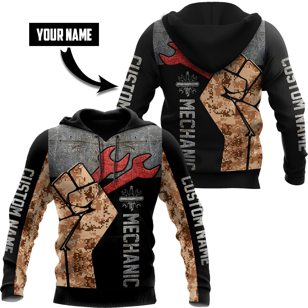 Personalized Mechanic Hoodie Shirt for Men and Women TNA10192001