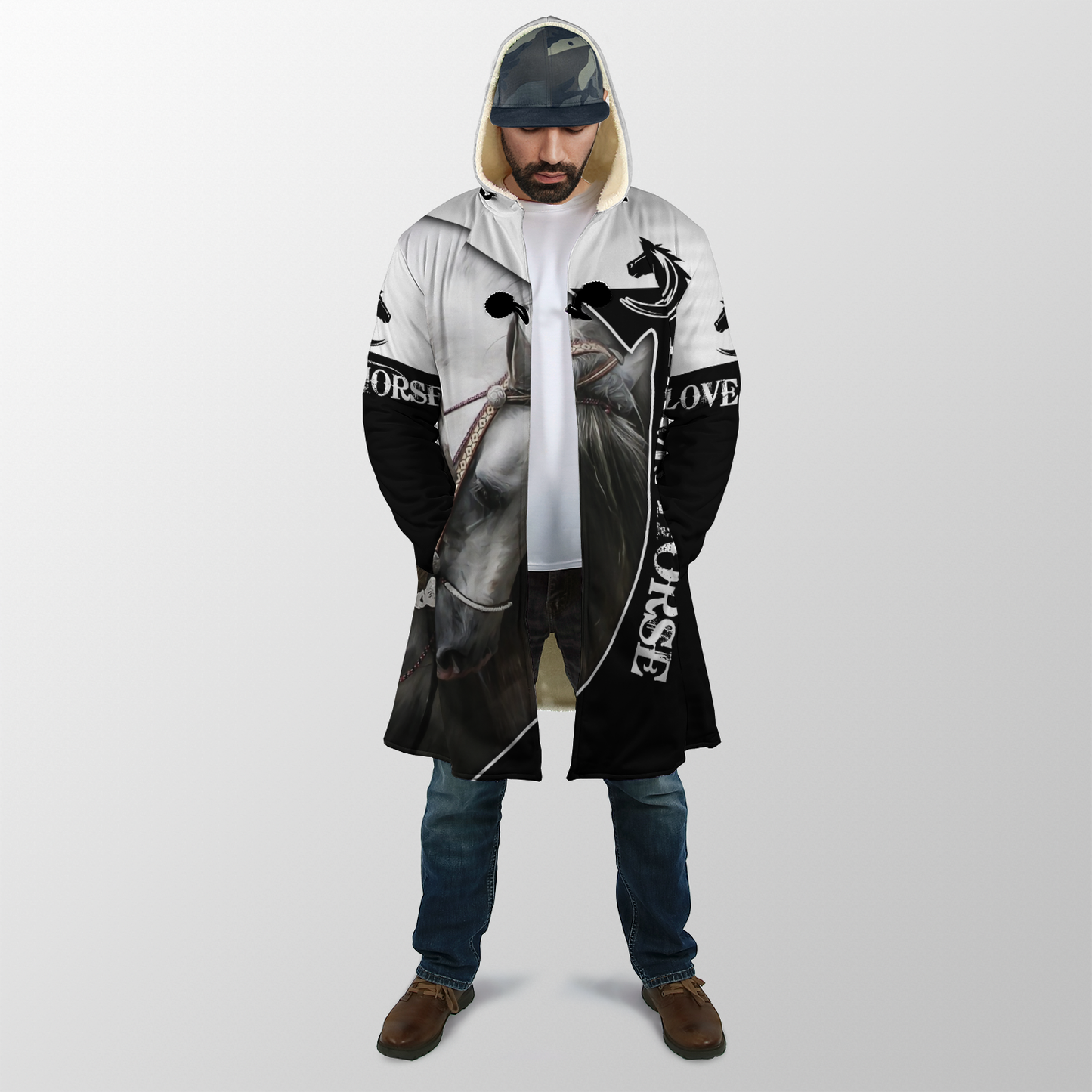 Love Beautiful Horse 3D All Over Printed Shirts MP030404 - Amaze Style™-Apparel