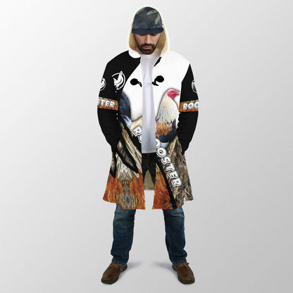 Love Rooster 3D All Over Printed Unisex Cloak ML