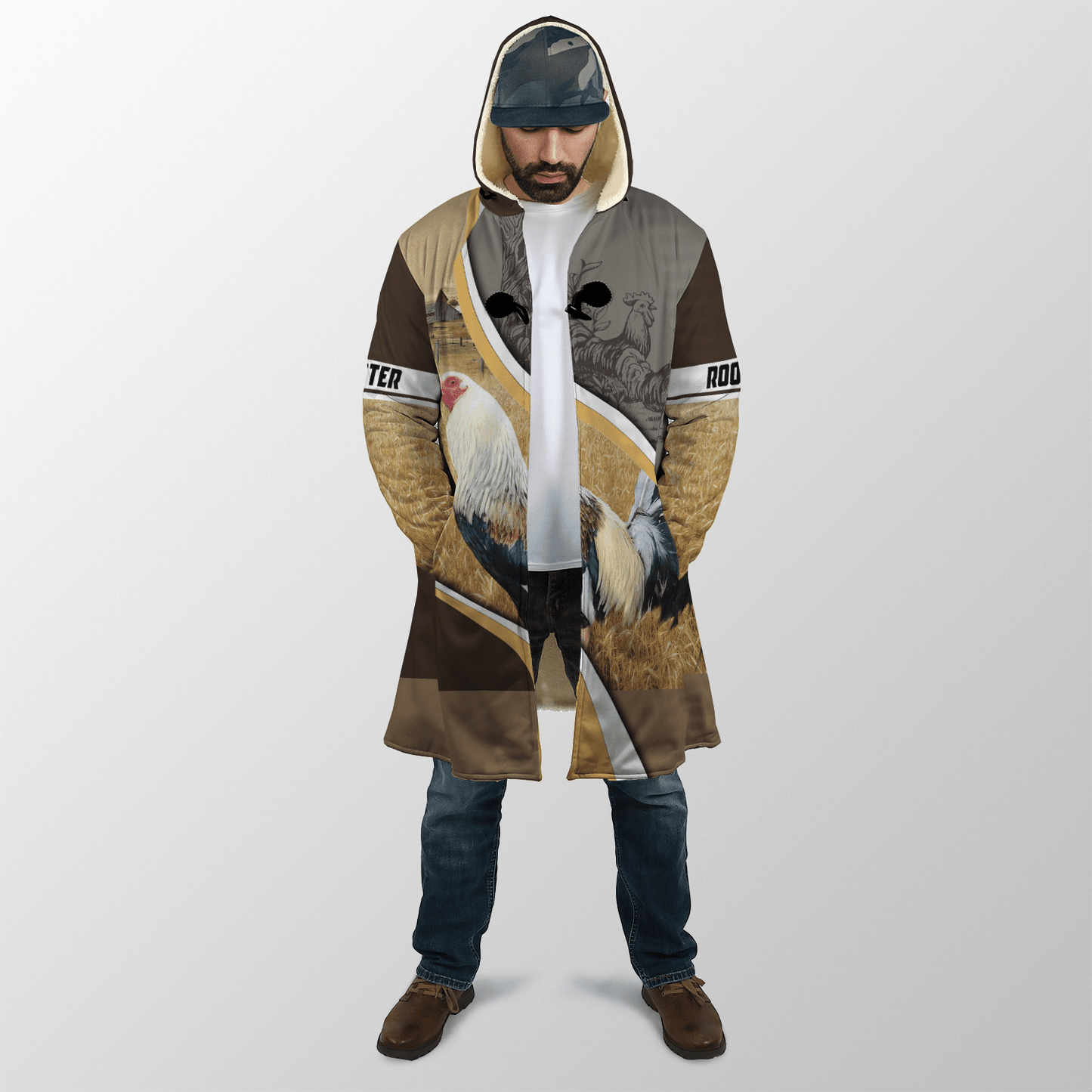 King Camo All Over Printed Unisex Deluxe Hoodie ML