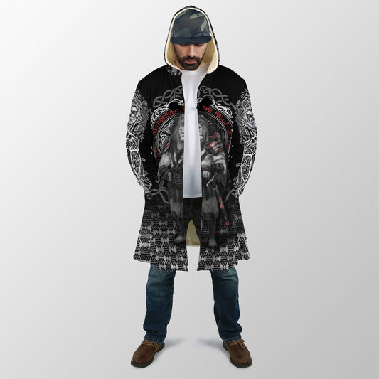 Lion Warrior 3D All Over Printed Zipped Cloak For Men and Women