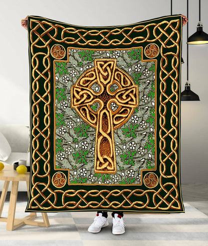 Celtic Compass 3D All Over Printed Blanket