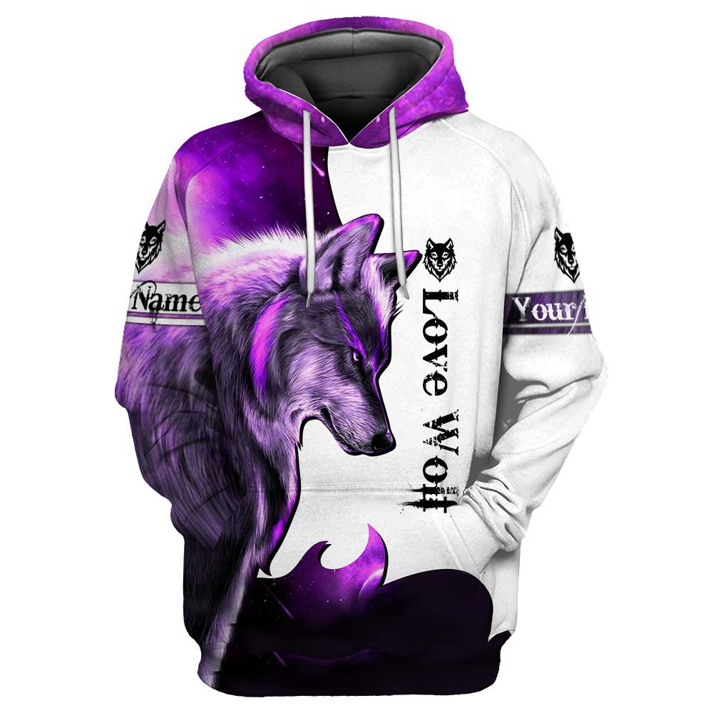 Wolf 3D All Over Printed Unisex Shirt