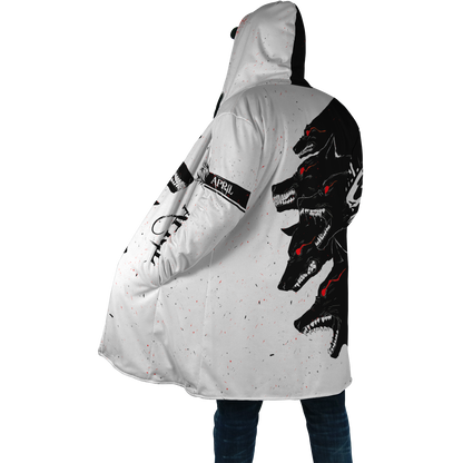 The Dark Wolf April 3D All Over Printed Unisex Deluxe Hoodie ML