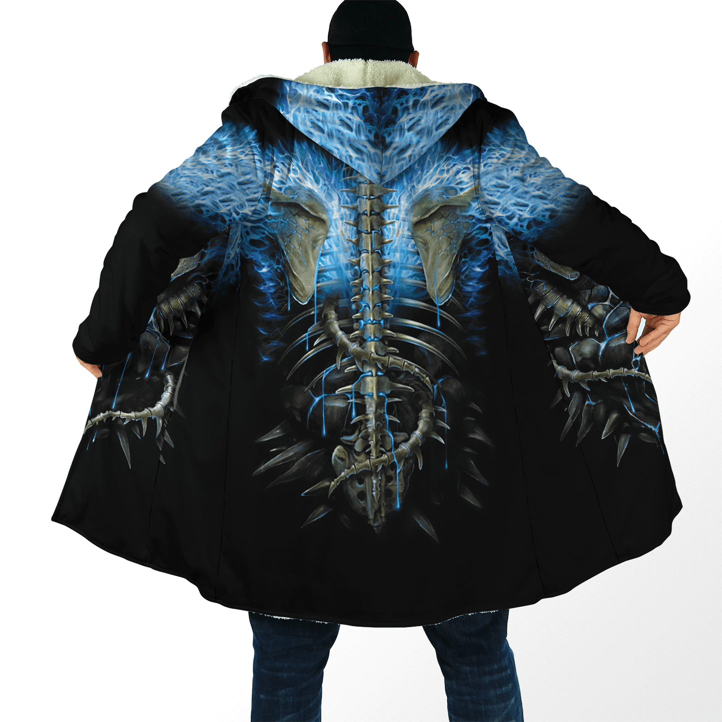 Lighting Skulls Cloak For Men And Women TQH201010