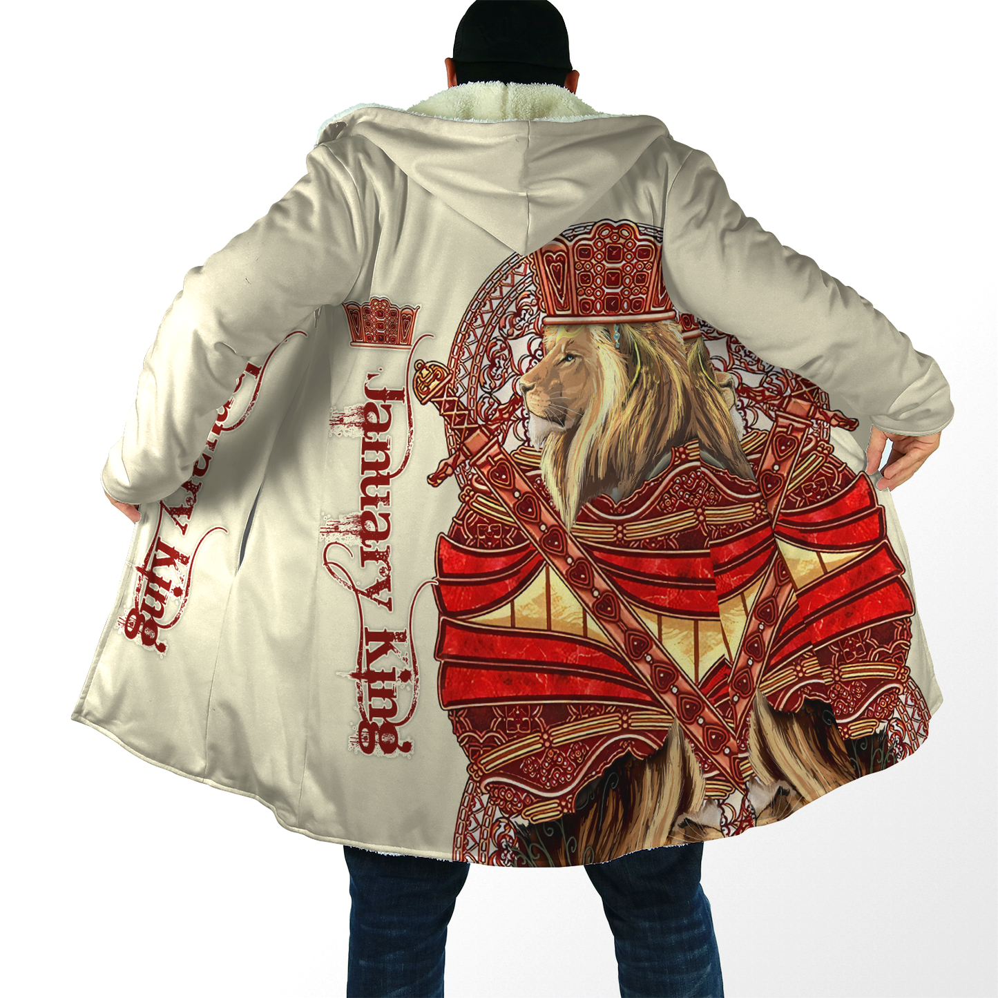 January King Lion 3D All Over Printed  Unisex Shirts