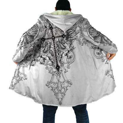 Jesus Cross Tattoo 3D All Over Printed Shirts For Men and Women HHT26102001ST