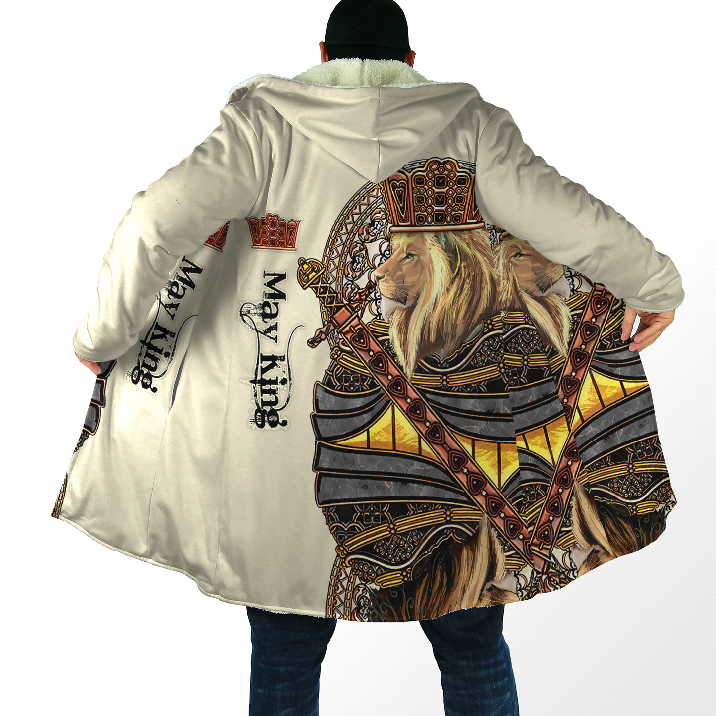 May Black King Lion  3D All Over Printed Unisex Shirts