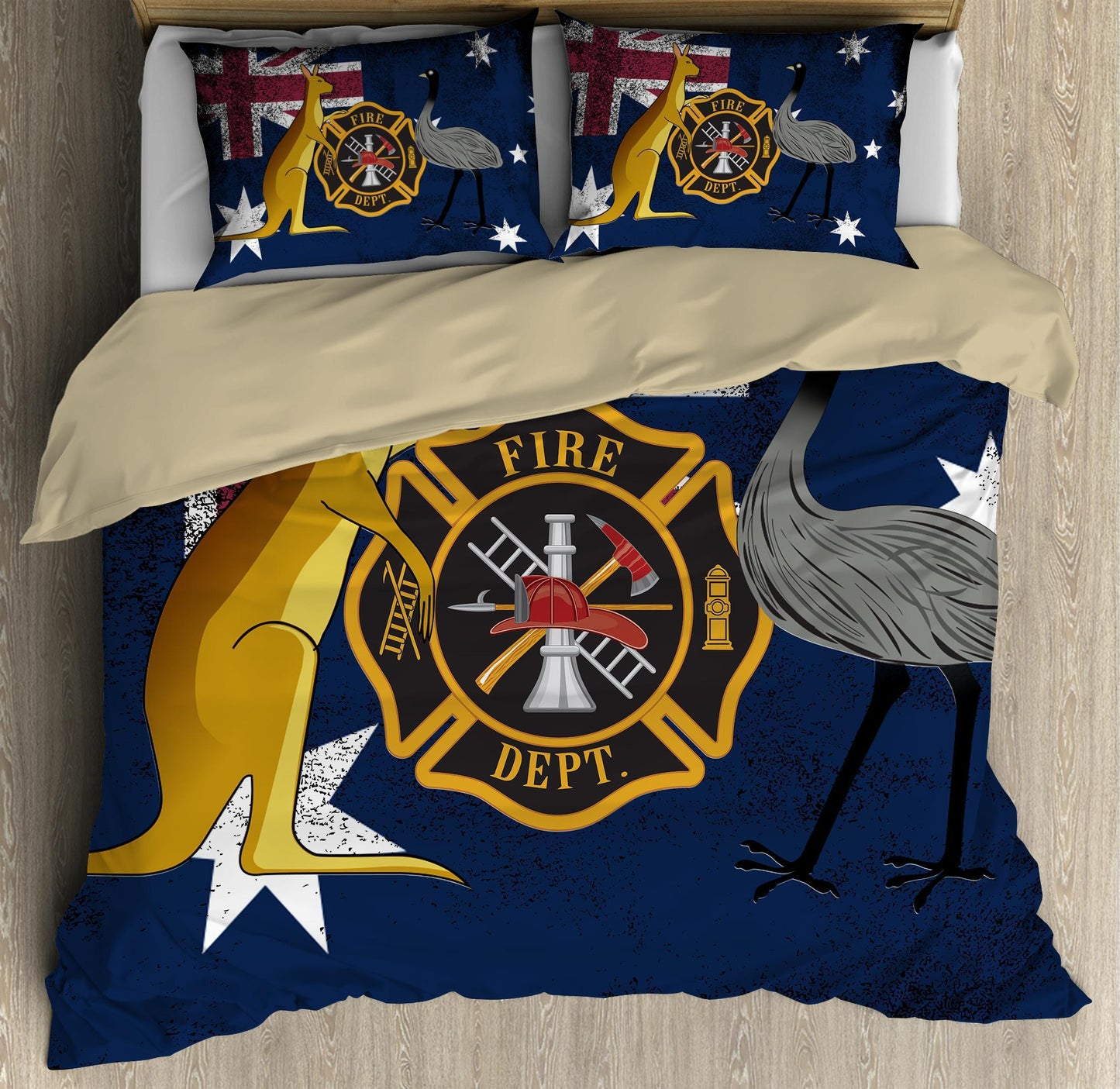 Proud Australian Firefighter Bedding Set DQB08072005-TQH