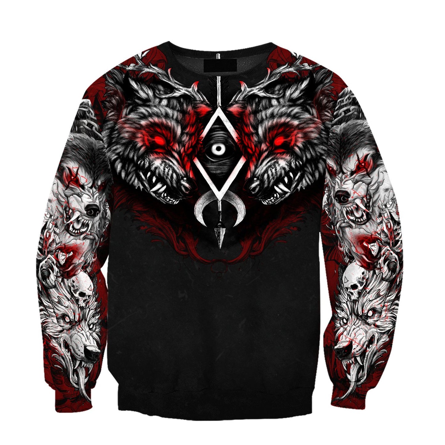 Wolf 3D All Over Printed Unisex Shirt
