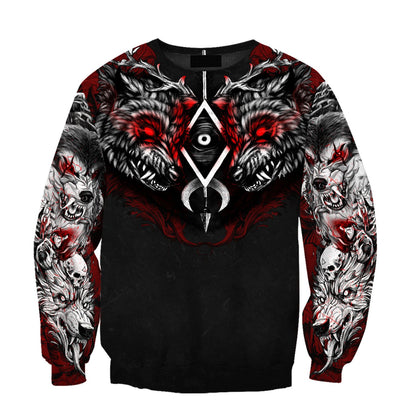 Wolf 3D All Over Printed Unisex Shirt