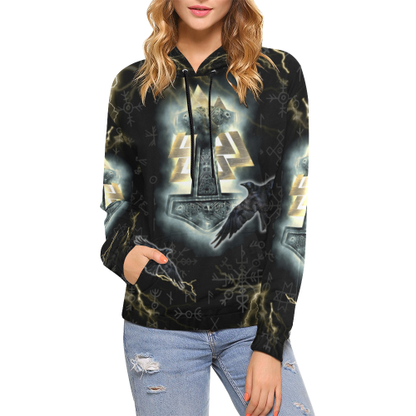 Hoodie - Mjölnir Pullover-ALL OVER PRINT HOODIES-HP Arts-Hoodie-S-Vibe Cosy™
