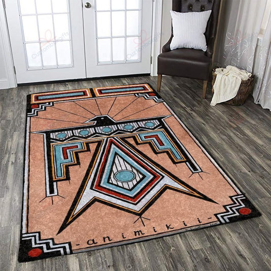 Native American 3D All Over Printed Rug