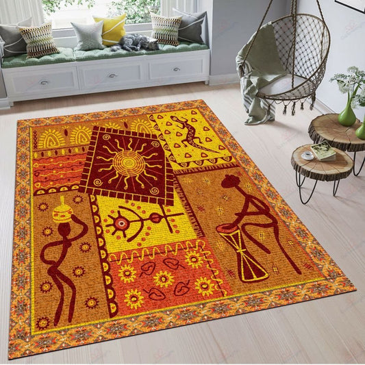 Native American 3D All Over Printed Rug