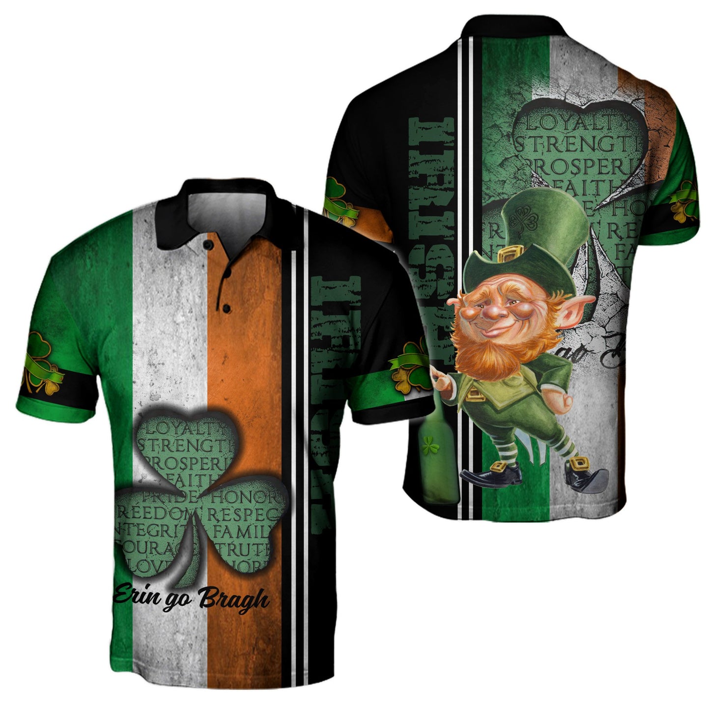 Irish Saint Patrick Day 3D All Over Printed Unisex Shirt
