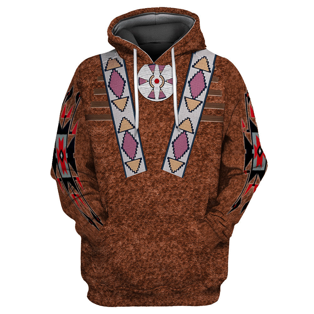 Native American 3D All Over Printed Unisex Shirts