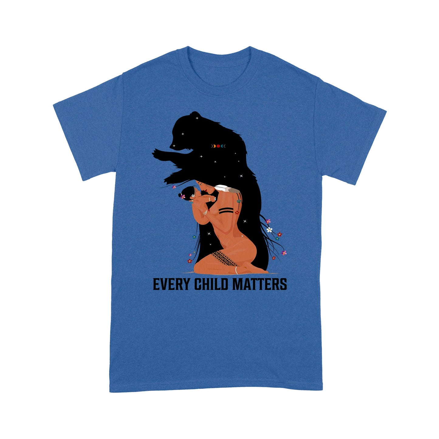 Vibecosy Every Child Matters Native American T-Shirt VP24012202