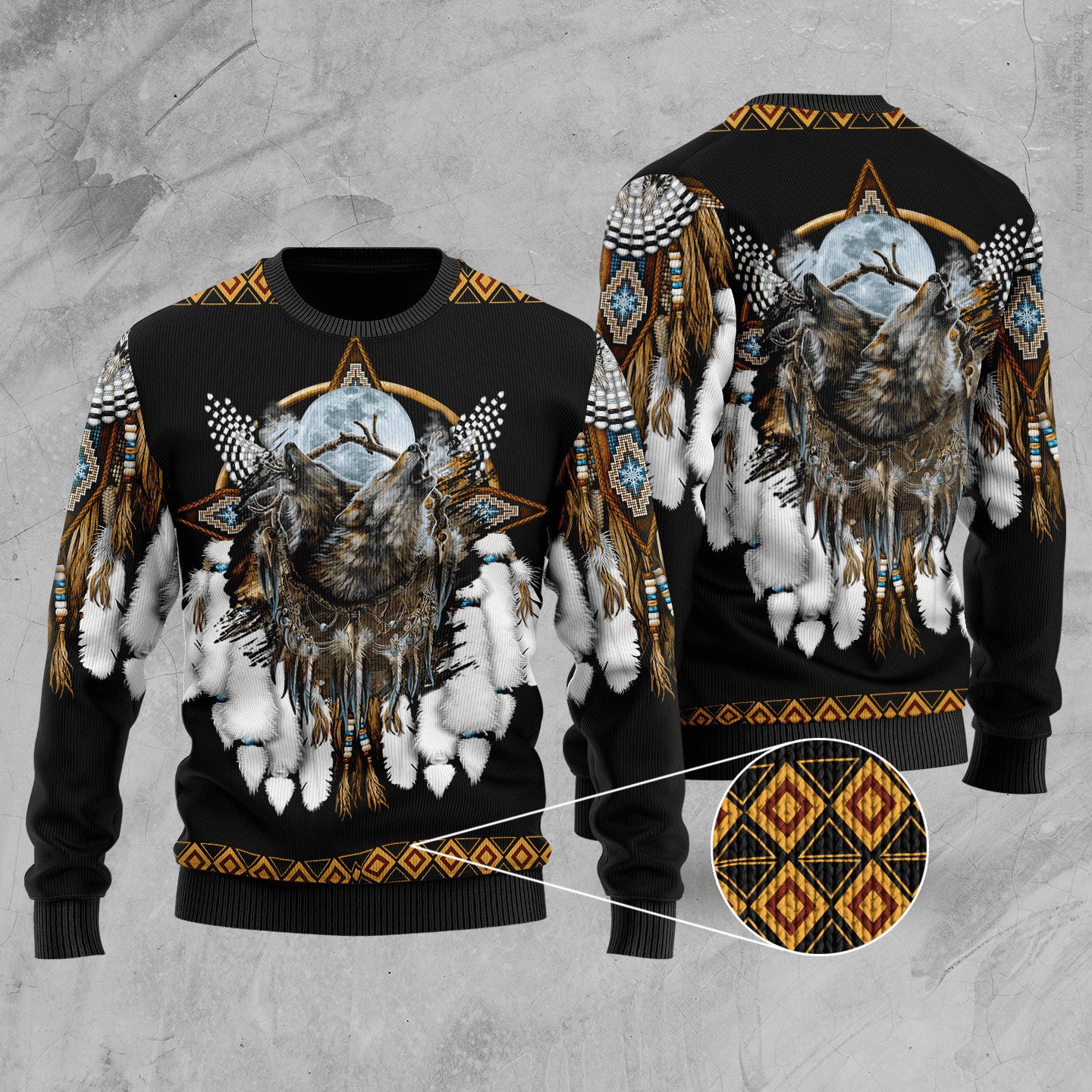 Wolf 3D All Over Printed Unisex Shirts No 01