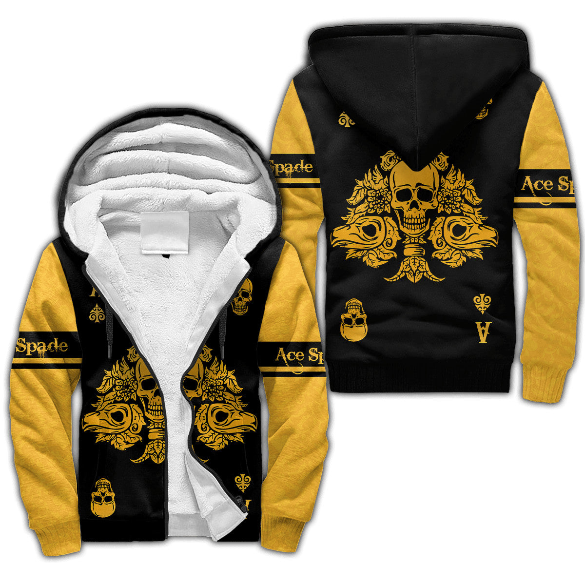 Ace Spade 3D All Over Printed Unisex Shirts