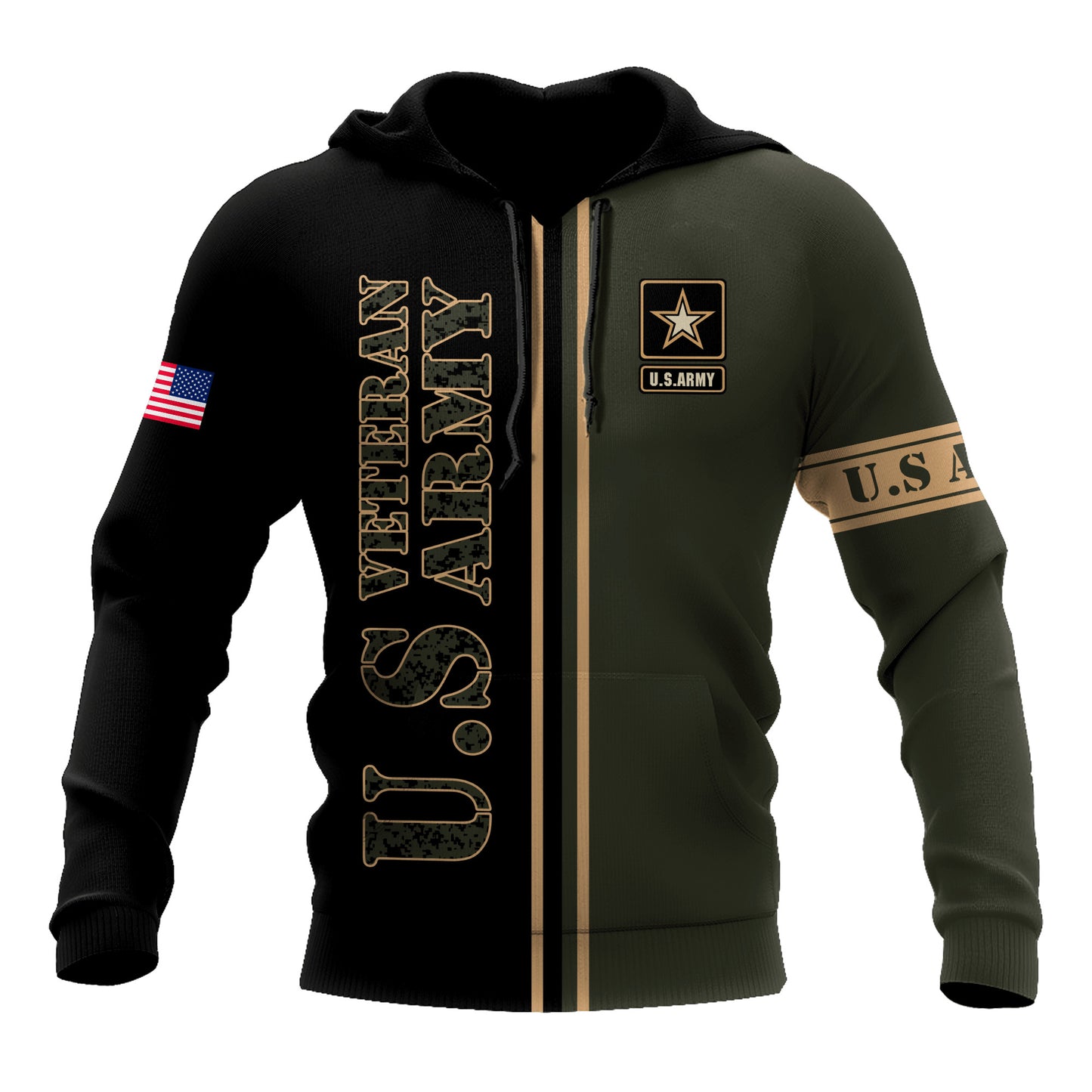US Veteran Navy 3D All Over Printed Unisex Shirts