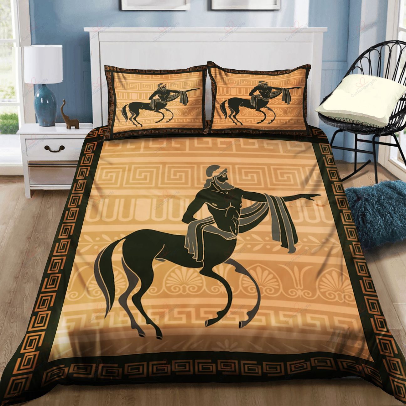 Centaur Greek Mythology Bedding Set TH20061501-BEDDING SETS-TQH-Twin-Vibe Cosy™