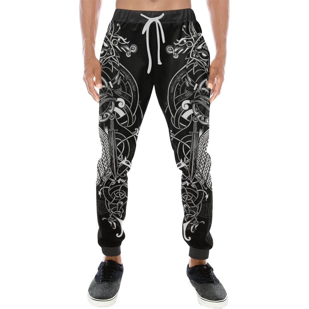 Vikings - Odin Tatoo Style - Amaze Style™-ALL OVER PRINT HOODIES