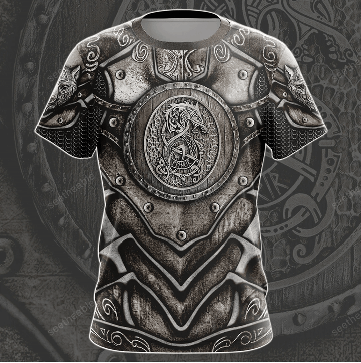 Fenrir Wolf Viking Custom Name - Amaze Style™-Apparel
