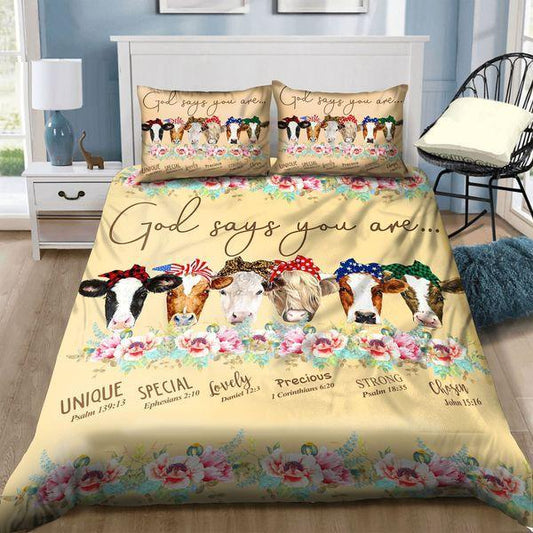 COW BEDDING SET-HP-Bedding-HP Arts-Twin-Vibe Cosy™