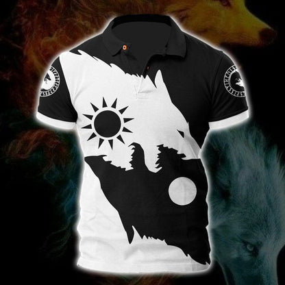 Viking 3D All Over Printed Polo