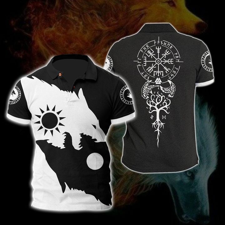 Viking 3D All Over Printed Polo