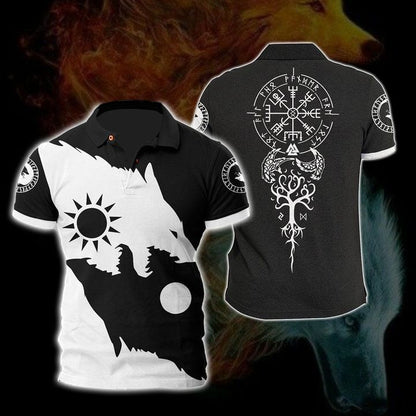 Viking 3D All Over Printed Polo