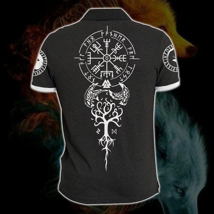 Viking 3D All Over Printed Polo