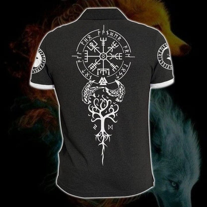 Viking 3D All Over Printed Polo