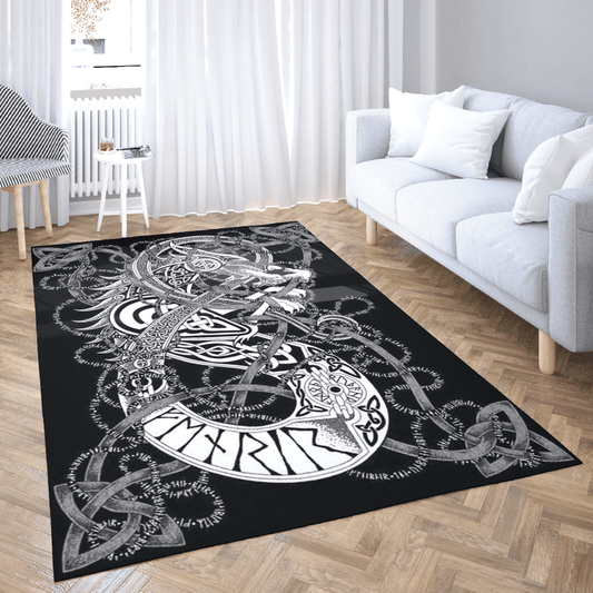 Viking 3D All Over Printed Rug