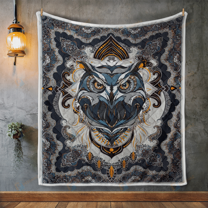 Native American 3D All Over Printed Quilt
