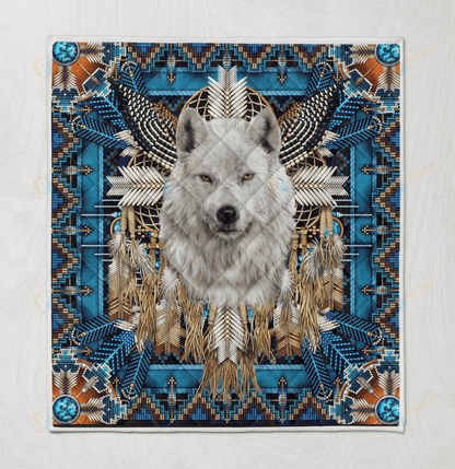 Native American 3D All Over Printed Quilt