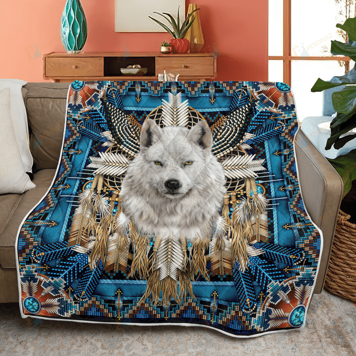 Native American 3D All Over Printed Quilt