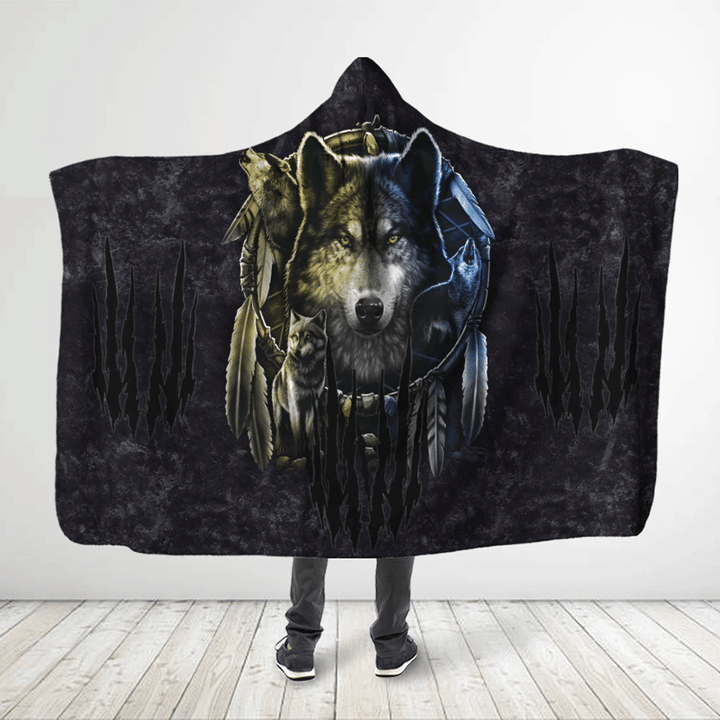Native American Hooded Blanket
