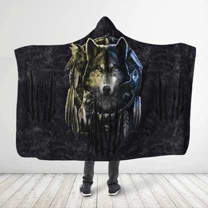 Native American Hooded Blanket
