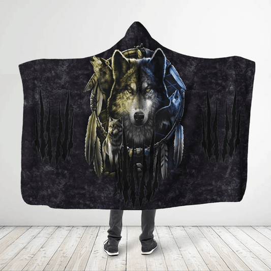 Native American Hooded Blanket
