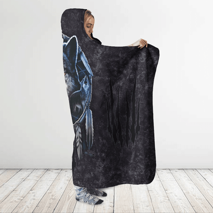 Native American Hooded Blanket