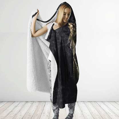 Native American Hooded Blanket